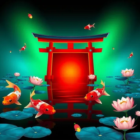 Koi Gate pokie playable with PayID at The Pokies Net
